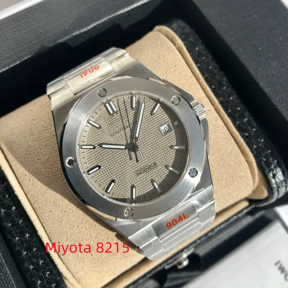 INGENIEUR FAMILY IW328903 AAA  3A  Quality Watches 40Mm Men Automatic Mechanical Miyota 8215 or 2813 Movement with Gift Box Sapphire Crystal Watch A01