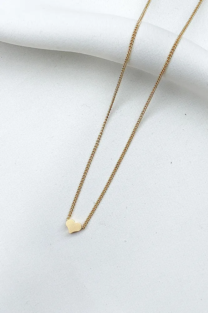 Initial Necklace in Gold