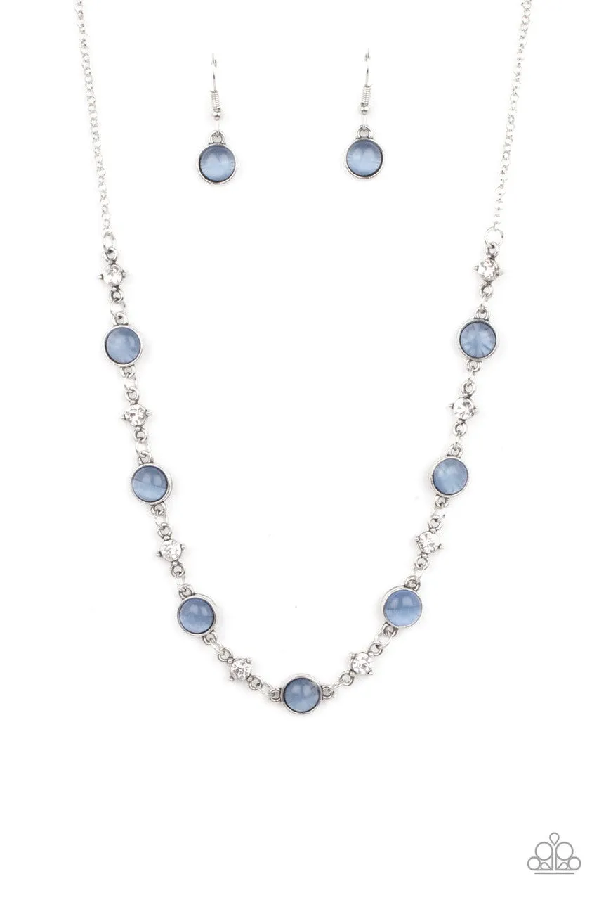 Inner Illumination Blue Paparazzi Necklace