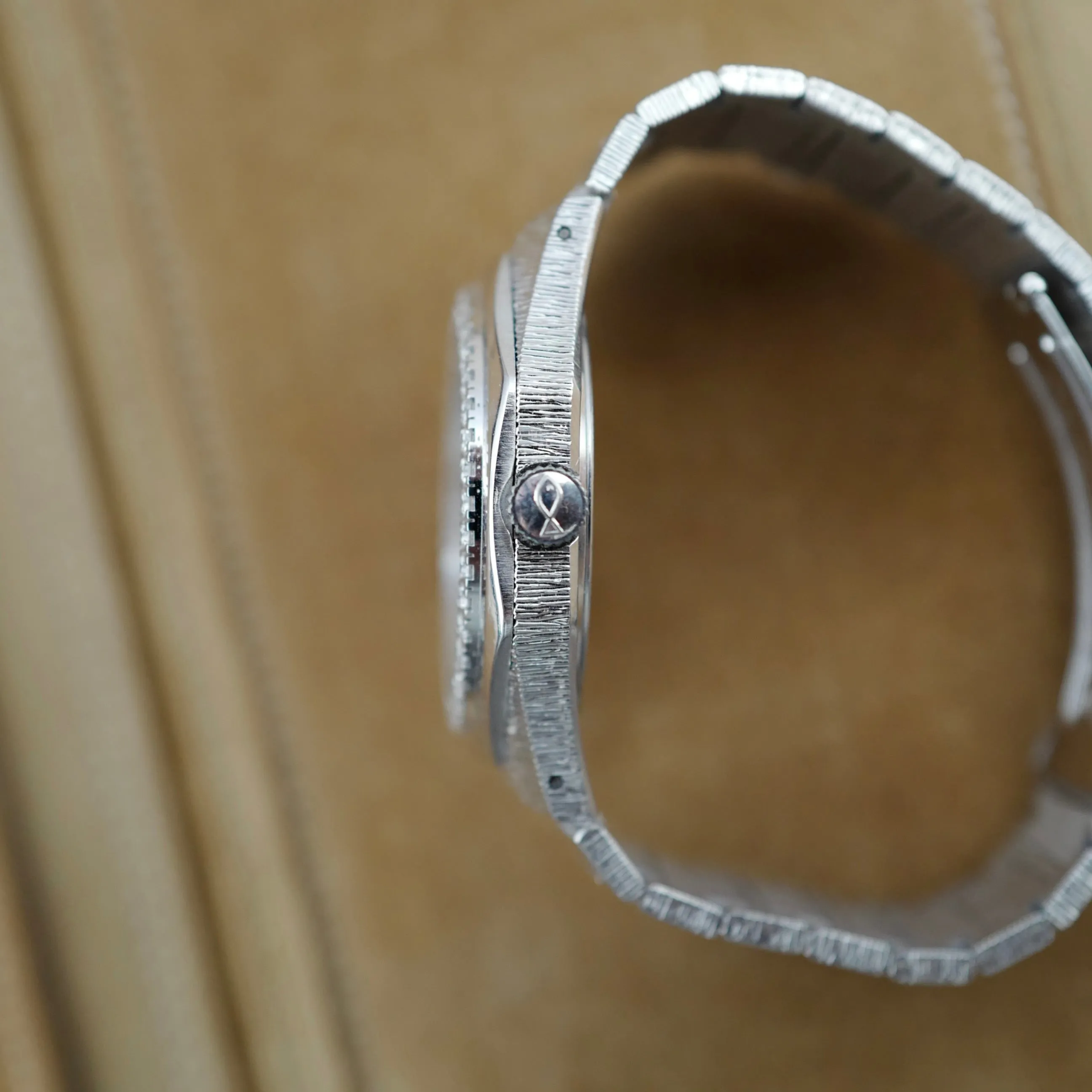 IWC White Gold Yacht Club Onyx & Diamond Watch