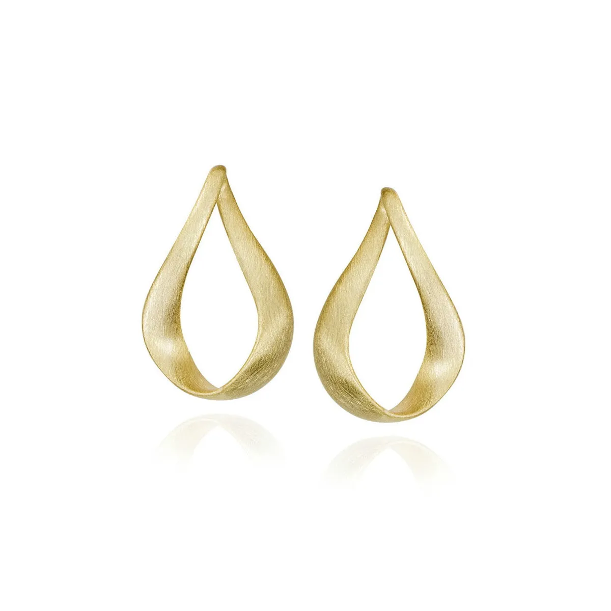Jorge Revilla Spain Love Sterling 18K Gold Vermeil Earrings