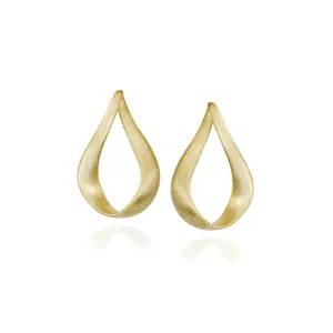 Jorge Revilla Spain Love Sterling 18K Gold Vermeil Earrings