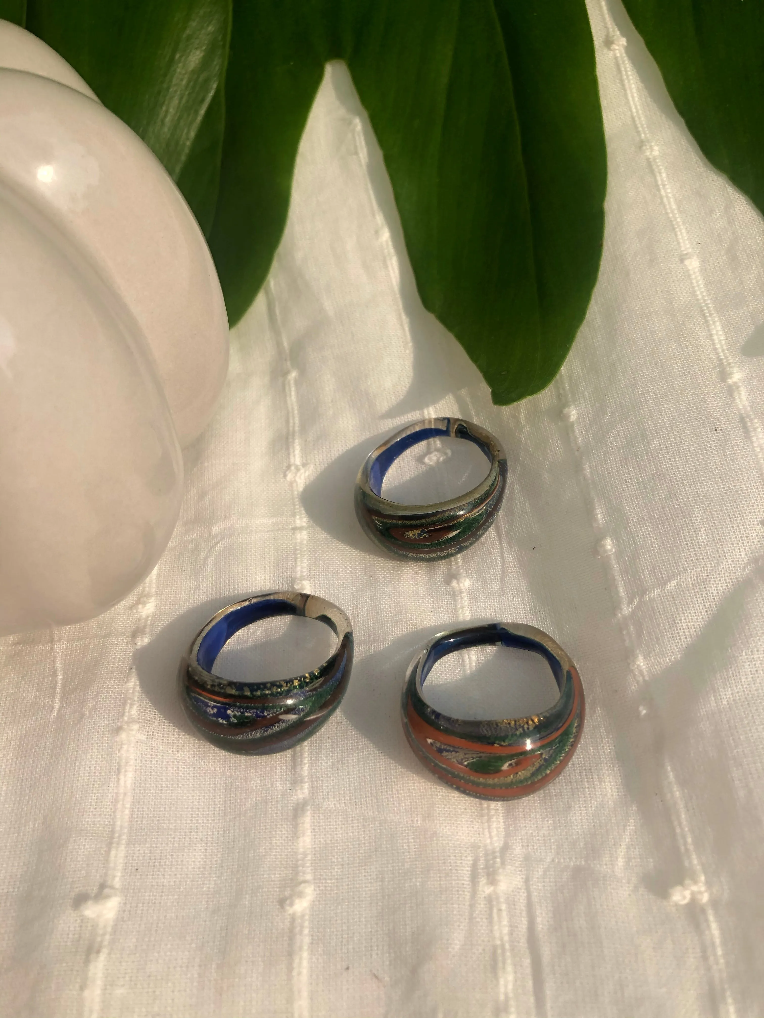 JUNIPER GLASS RING