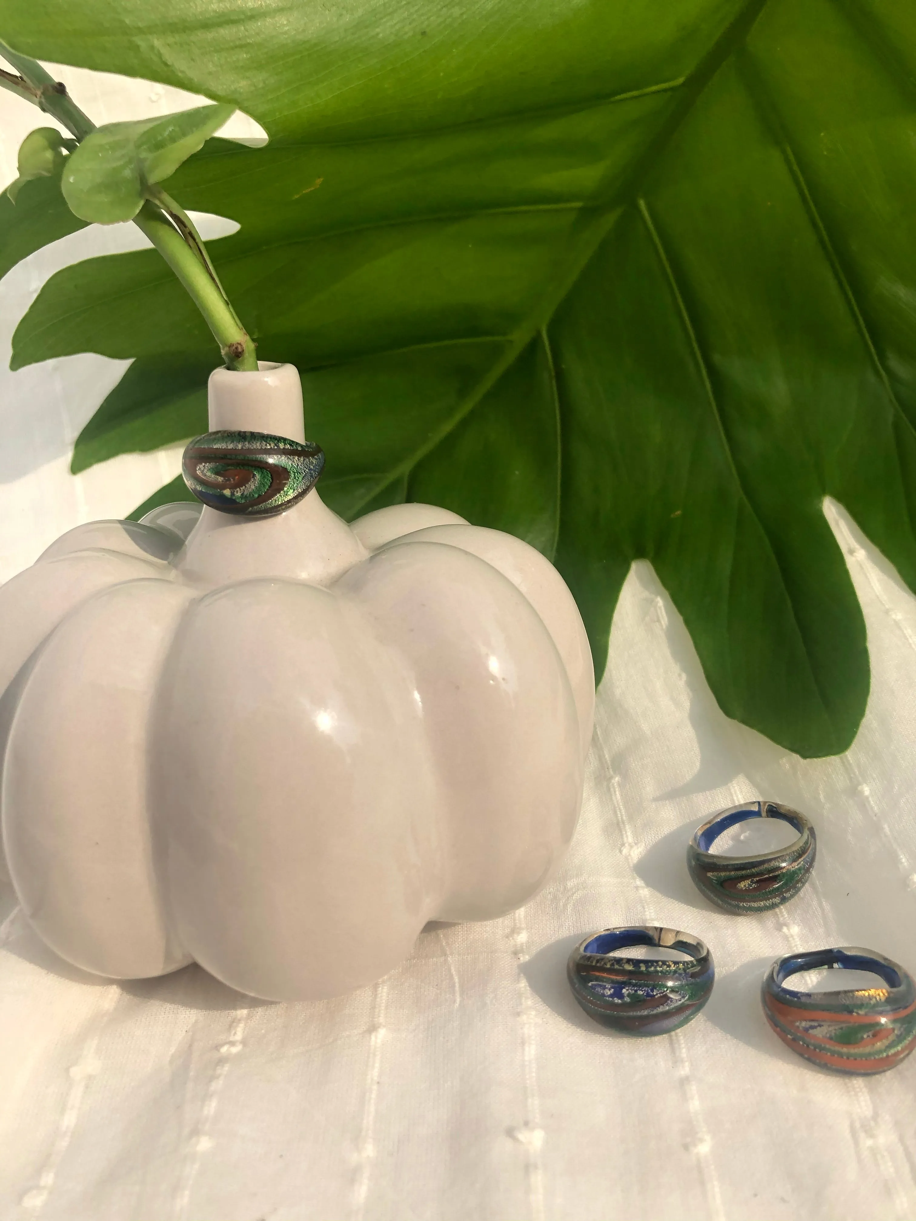 JUNIPER GLASS RING