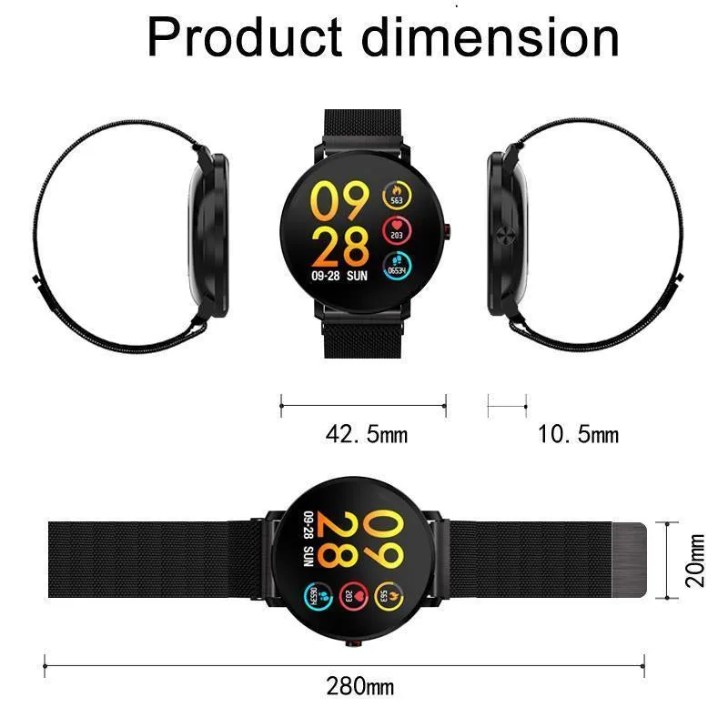 K9 Bluetooth Women Smart Watch