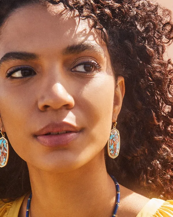 Kendra Scott Gold Elle Drop Earrings