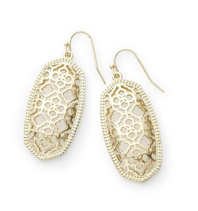 Kendra Scott Gold Elle Drop Earrings