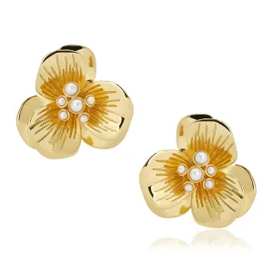 Kira Floral Statement Studs