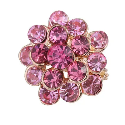 Korean Style Rhinestone Brooch for Scarf and Cardigans