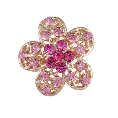 Korean Style Rhinestone Brooch for Scarf and Cardigans