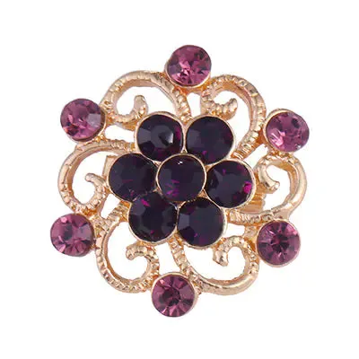 Korean Style Rhinestone Brooch for Scarf and Cardigans