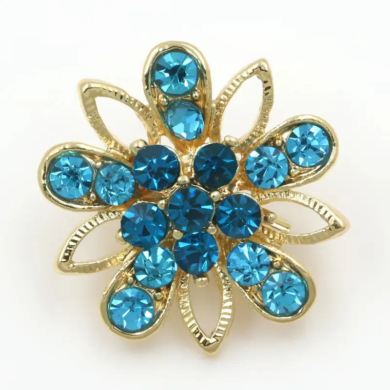 Korean Style Rhinestone Brooch for Scarf and Cardigans