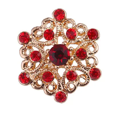 Korean Style Rhinestone Brooch for Scarf and Cardigans