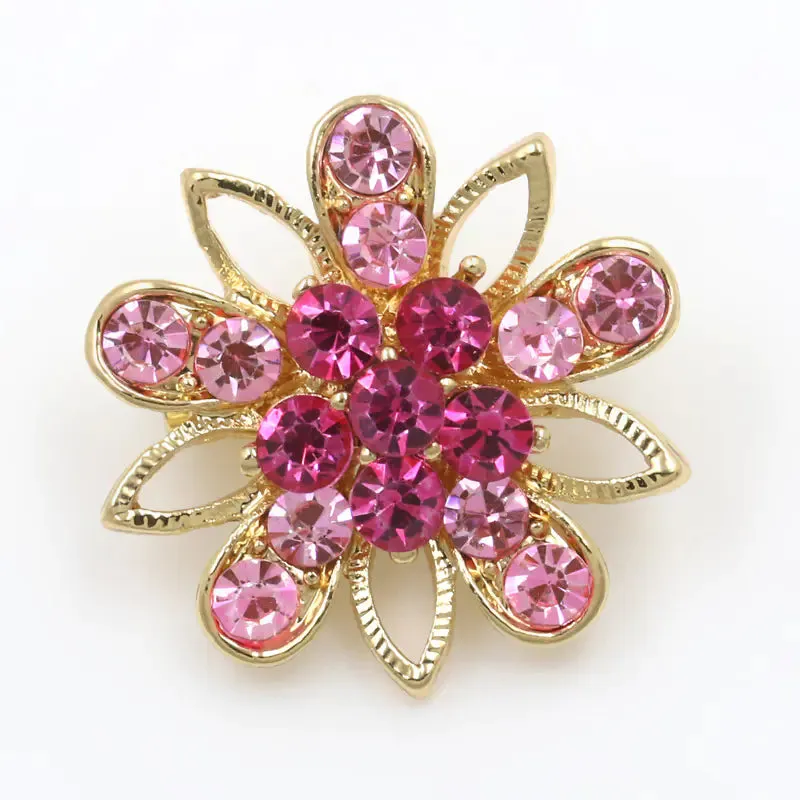 Korean Style Rhinestone Brooch for Scarf and Cardigans