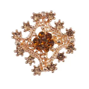 Korean Style Rhinestone Brooch for Scarf and Cardigans