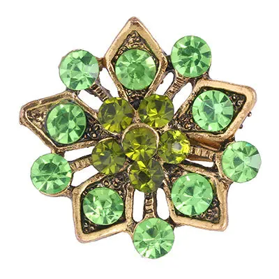Korean Style Rhinestone Brooch for Scarf and Cardigans
