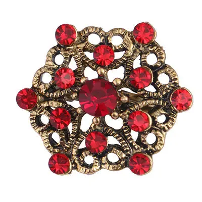 Korean Style Rhinestone Brooch for Scarf and Cardigans