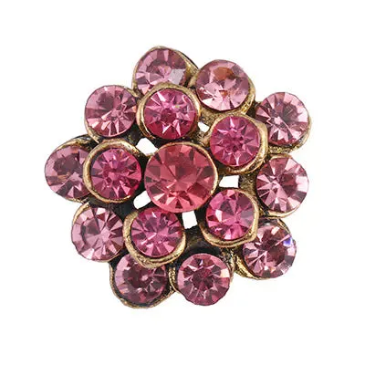 Korean Style Rhinestone Brooch for Scarf and Cardigans