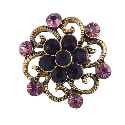 Korean Style Rhinestone Brooch for Scarf and Cardigans