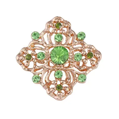 Korean Style Rhinestone Brooch for Scarf and Cardigans