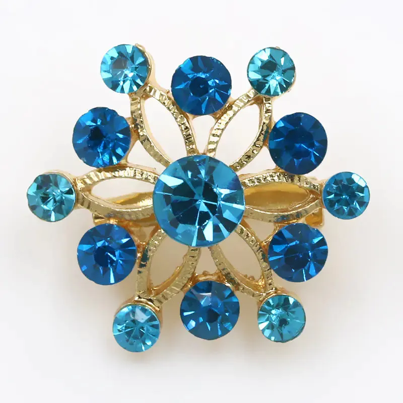 Korean Style Rhinestone Brooch for Scarf and Cardigans