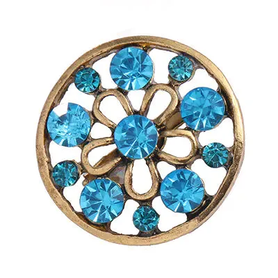 Korean Style Rhinestone Brooch for Scarf and Cardigans