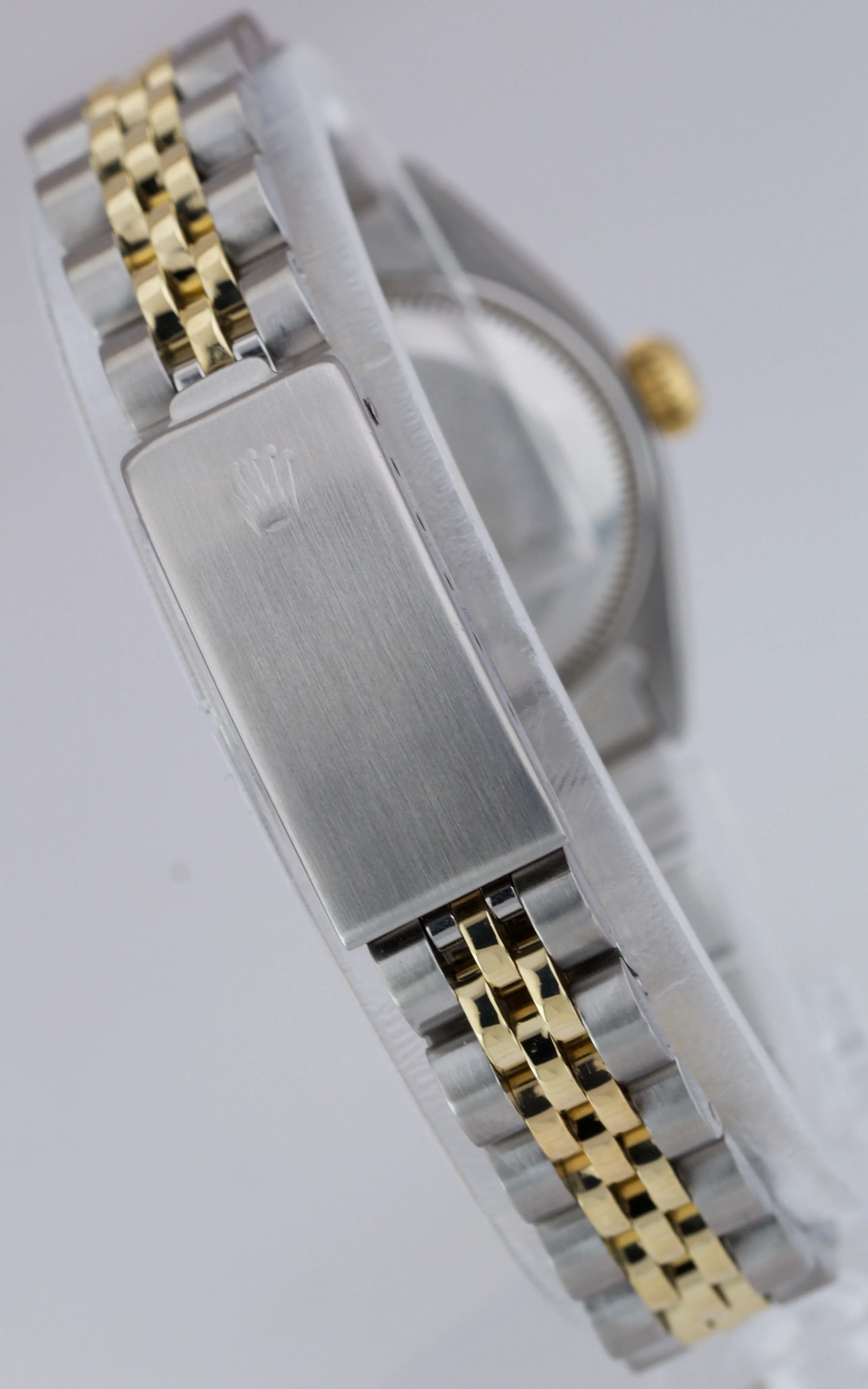 Ladies Rolex DateJust 26mm 69173 White Roman Two-Tone Gold Jubilee Watch 6917