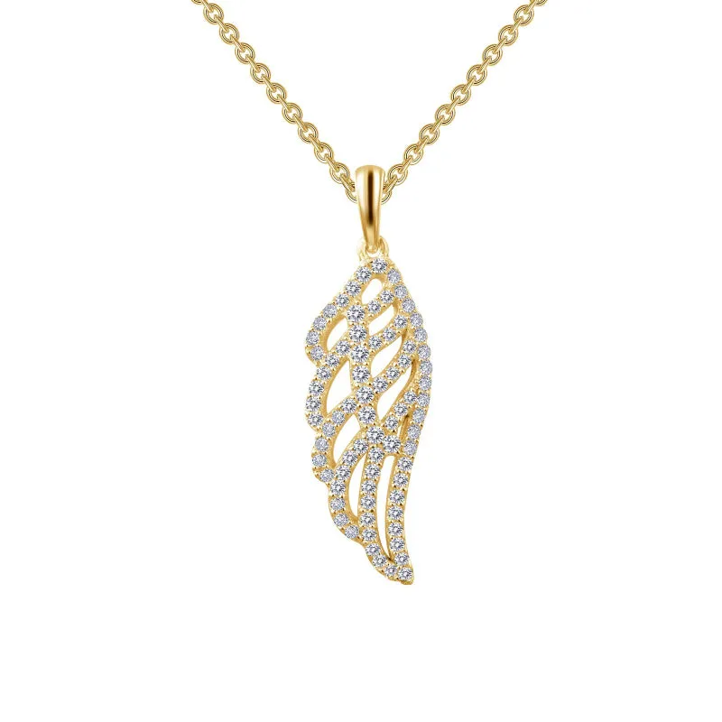 Lafonn Angel Wing Pendant Necklace
