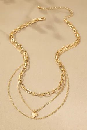 Layered Heart Necklaces