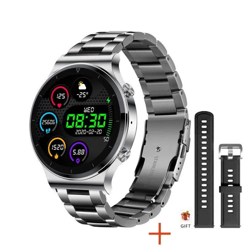 LIGE - Adult Smart Watch Heart Rate Tracker Bluetooth For Android Waterproof Smartwatch
