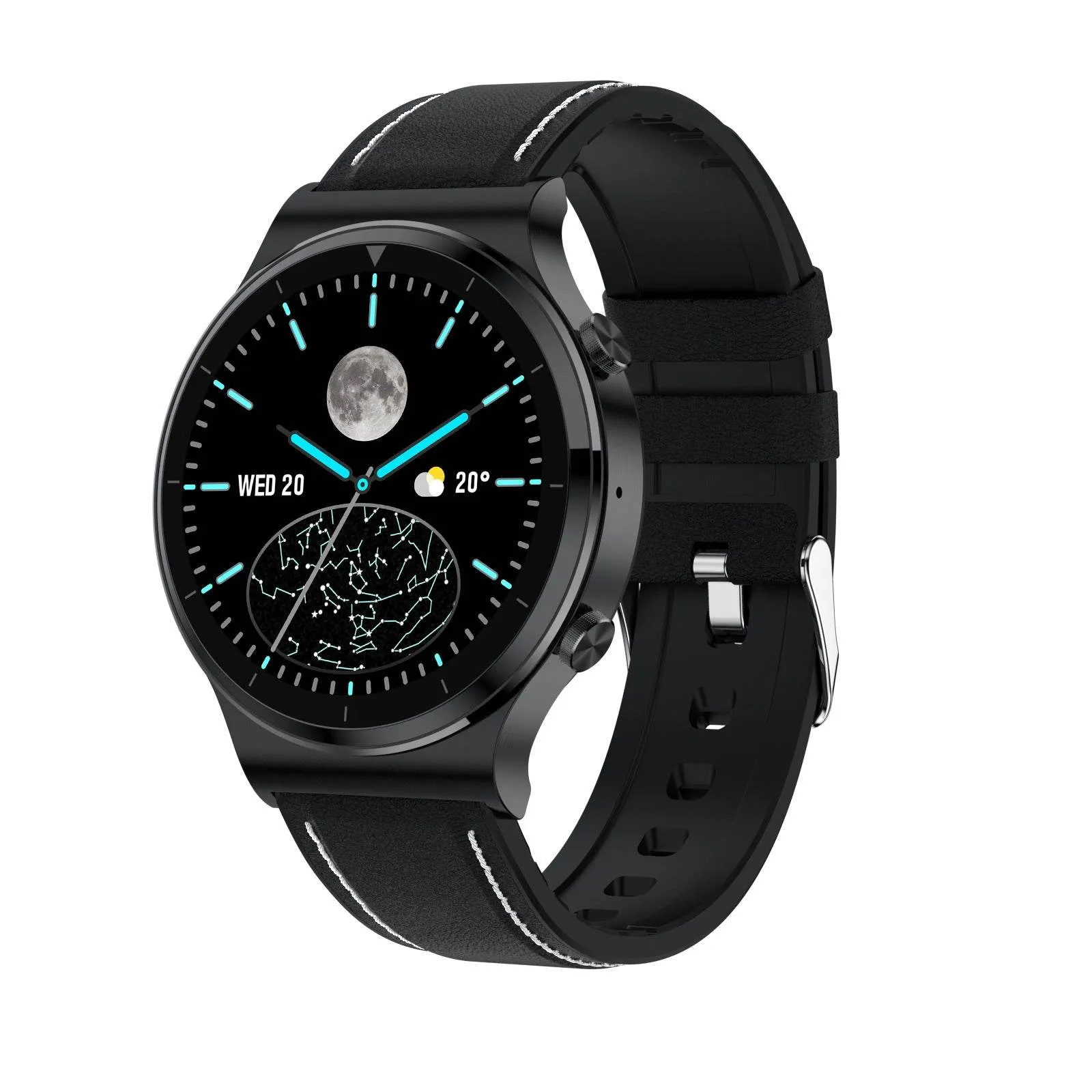 LIGE - Adult Smart Watch Heart Rate Tracker Bluetooth For Android Waterproof Smartwatch