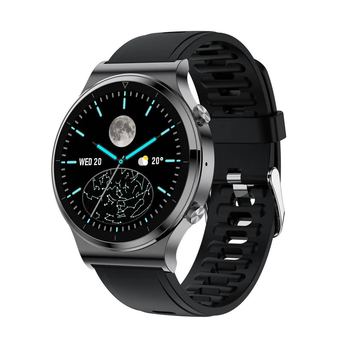 LIGE - Adult Smart Watch Heart Rate Tracker Bluetooth For Android Waterproof Smartwatch