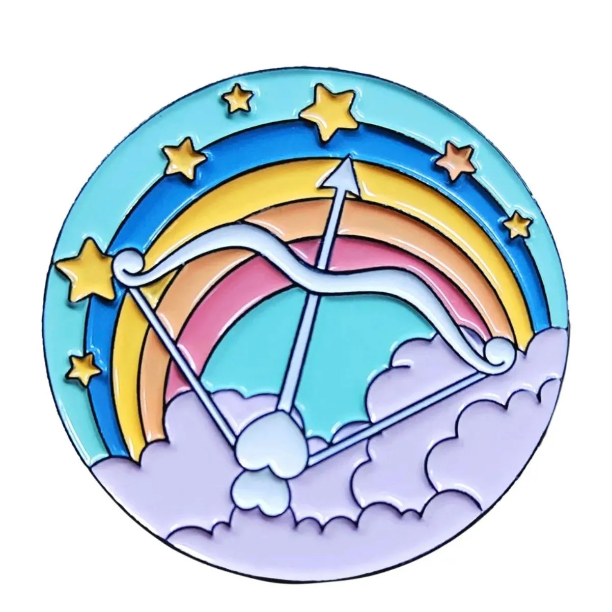 Love Rainbow Brooch Enamel Pin