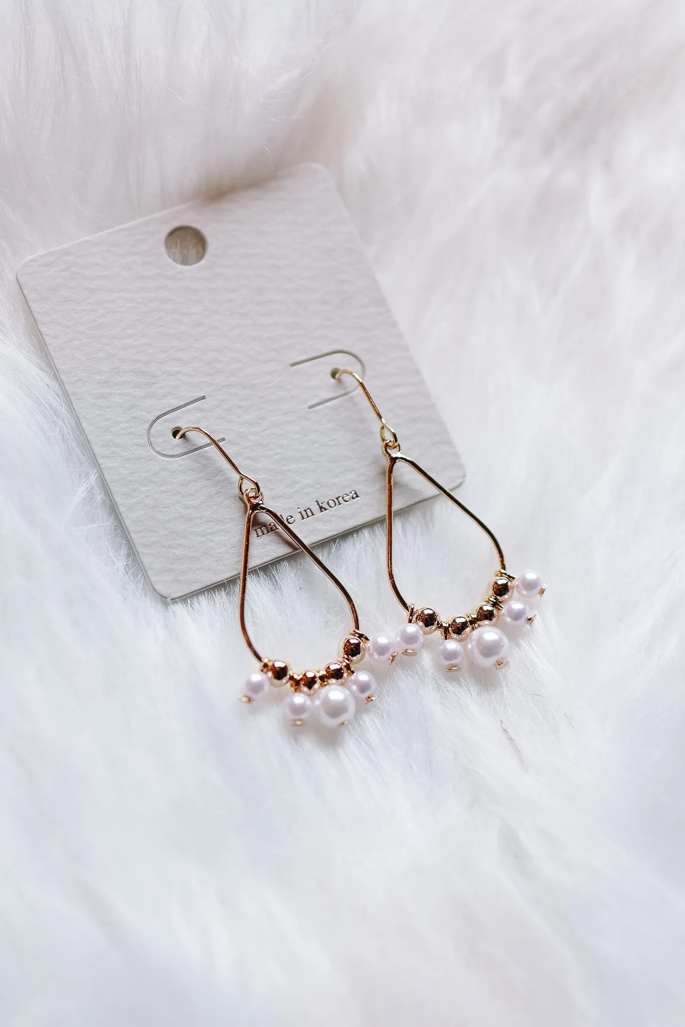 Mabel Beaded Dangle Earrings