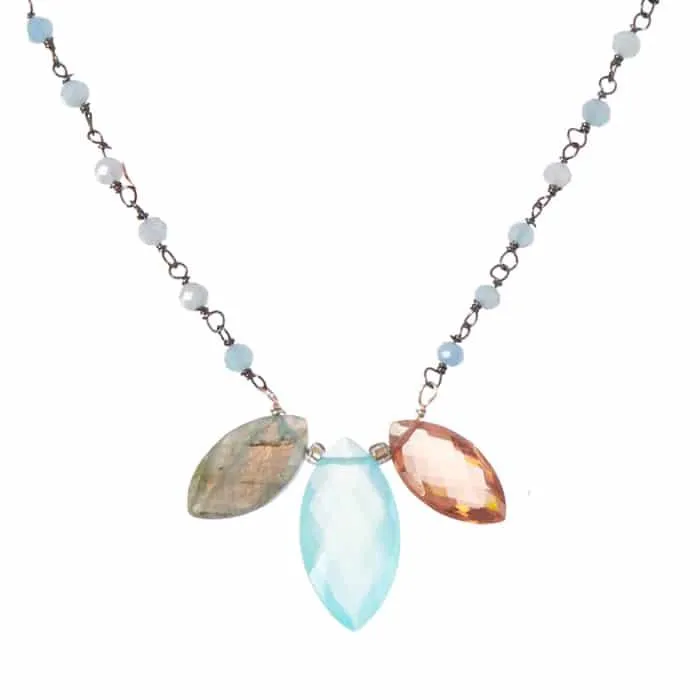 Marquee Katie Colorful Gem Necklace