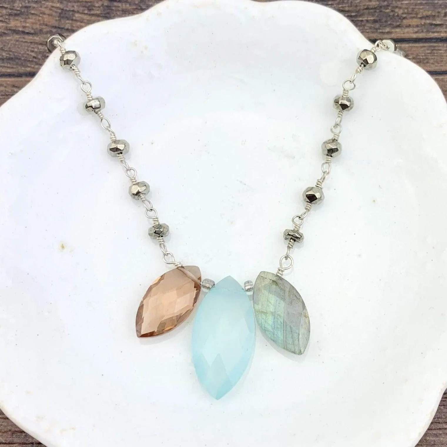 Marquee Katie Colorful Gem Necklace