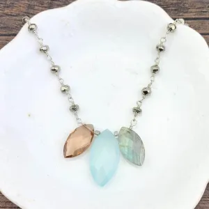 Marquee Katie Colorful Gem Necklace
