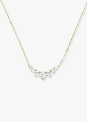 Melinda Maria Not Your Basic Multi Stone Pendant Necklace