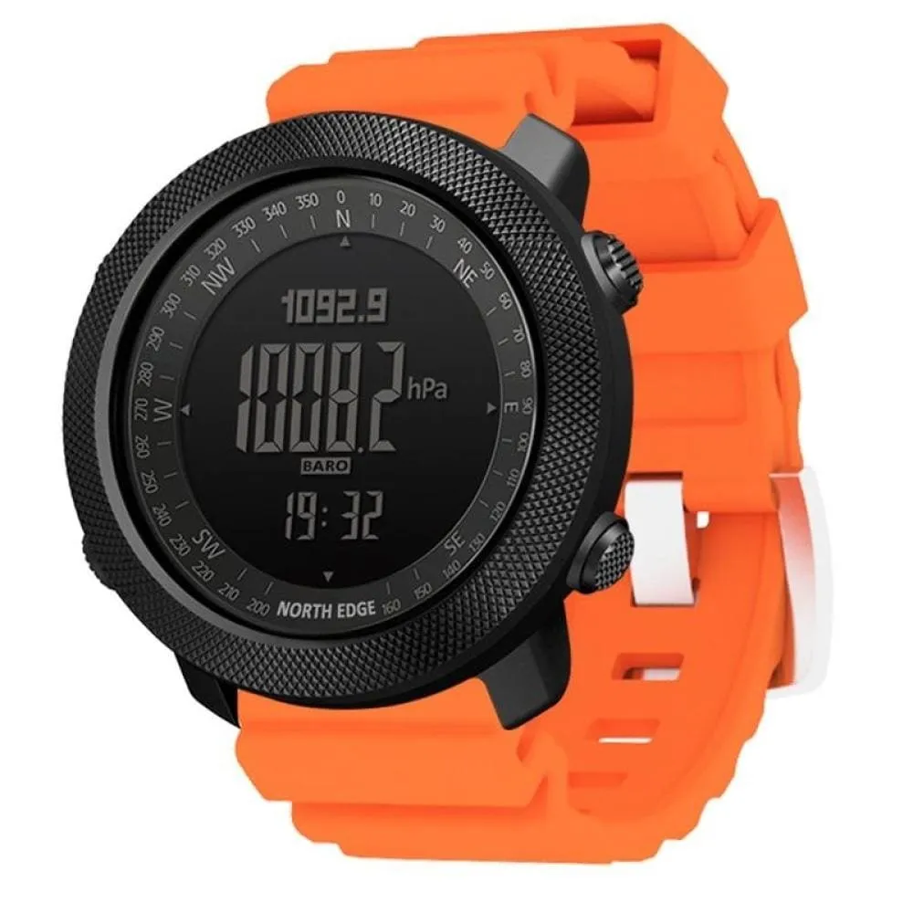 Mens Military Altimeter & Barometer Compass 50m Waterproof Digital Sport Watch
