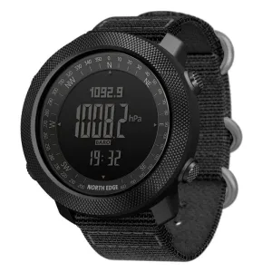 Mens Military Altimeter & Barometer Compass 50m Waterproof Digital Sport Watch