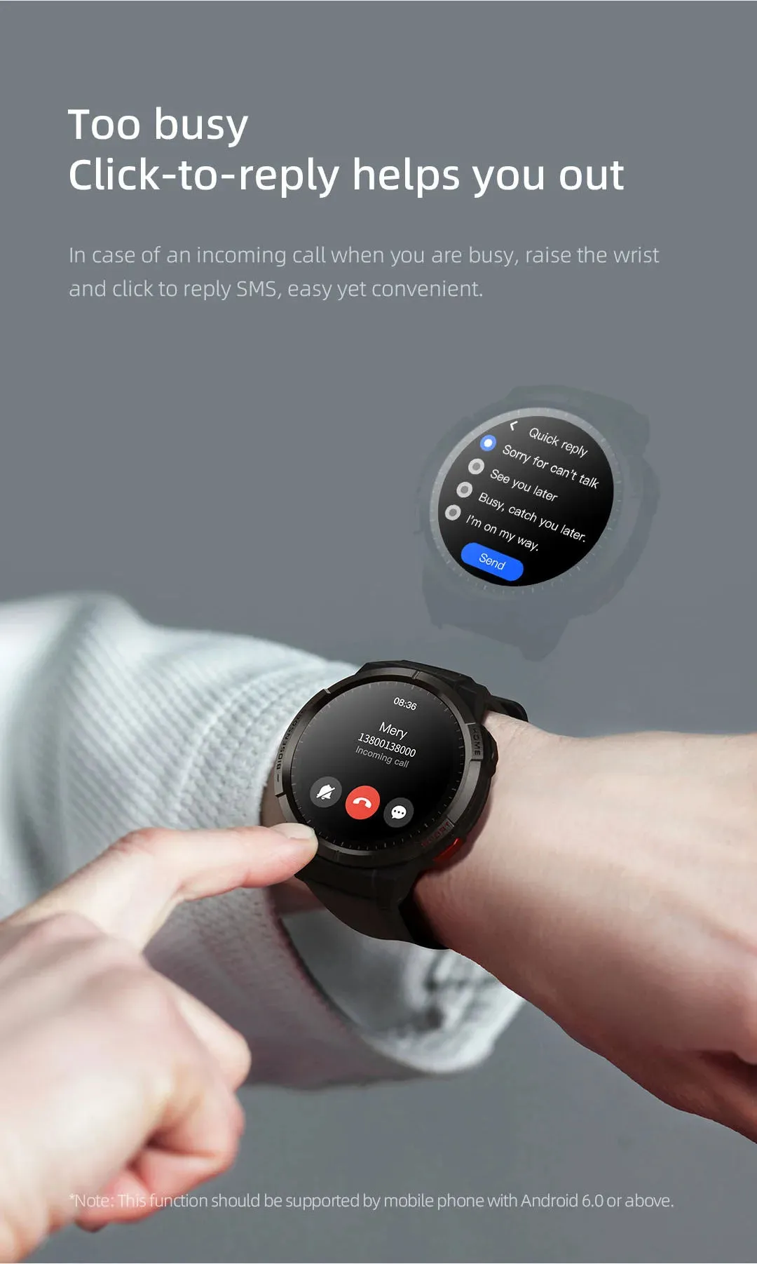 MIBRO Watch GS 1.43" AMOLED Sport Smart Watch