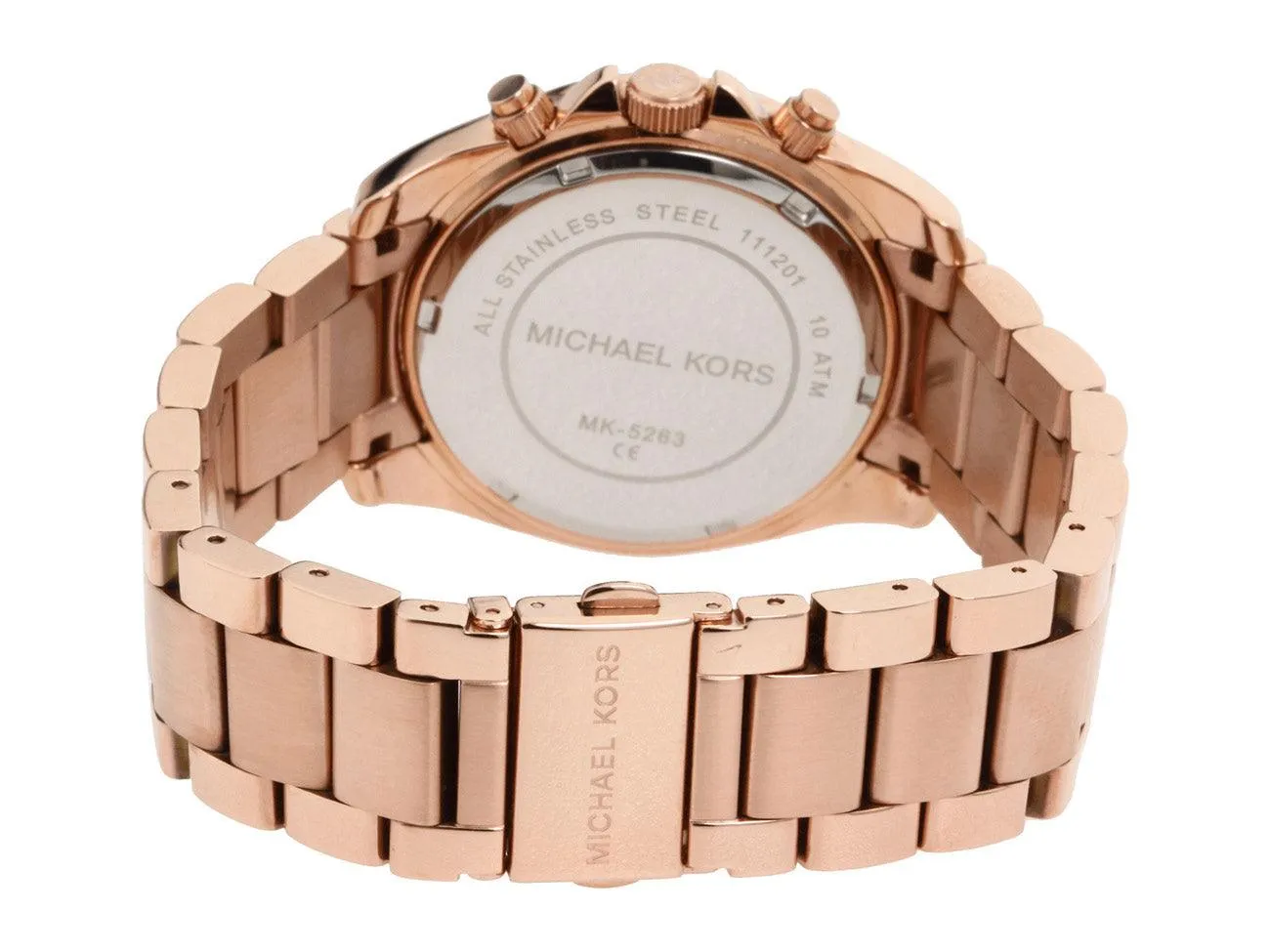 Michael Kors MK5263 Unisex Blair Rose Gold Tone Chronograph Watch