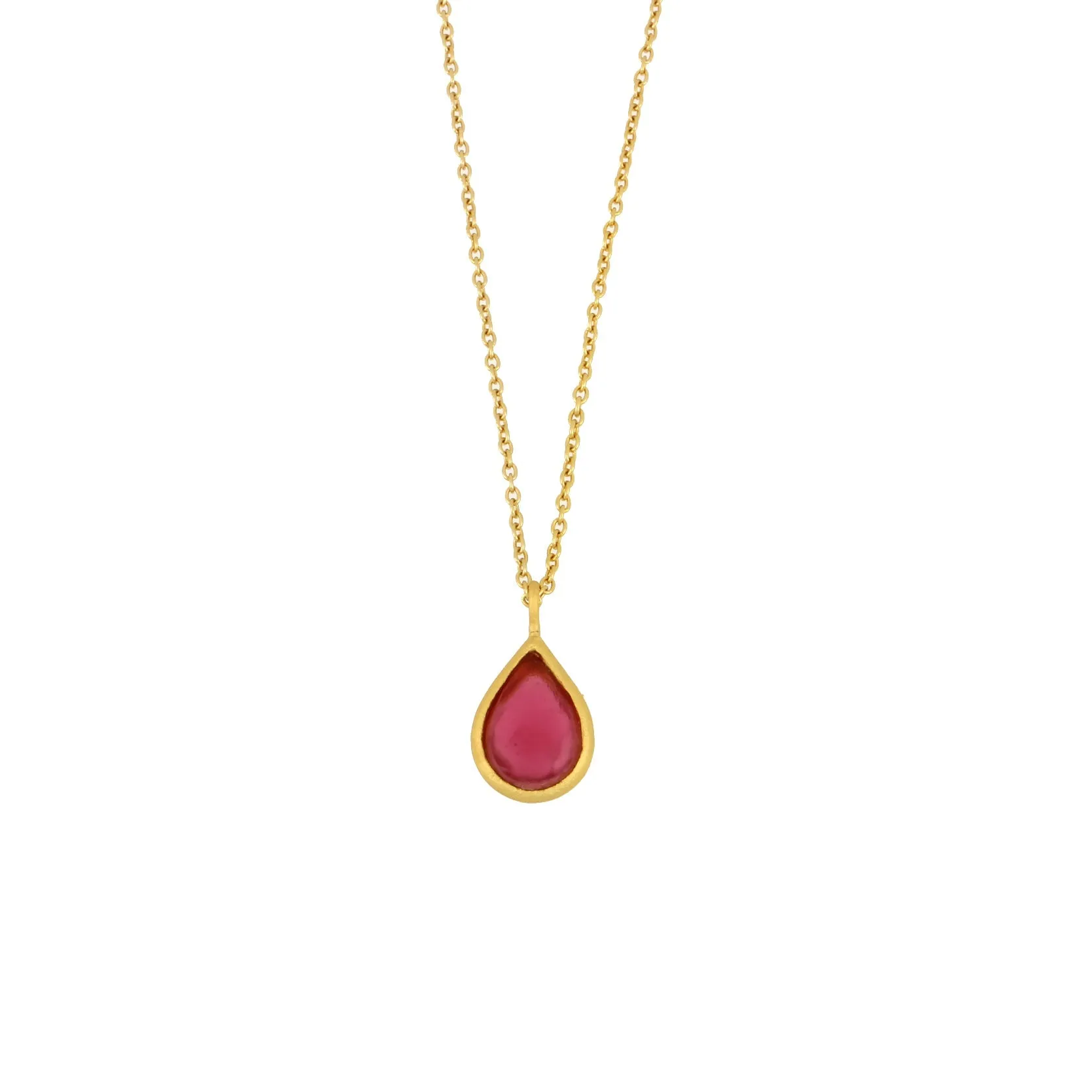 Michael Vincent Michaud - Tear Drop Bubbles Dainty Pendant