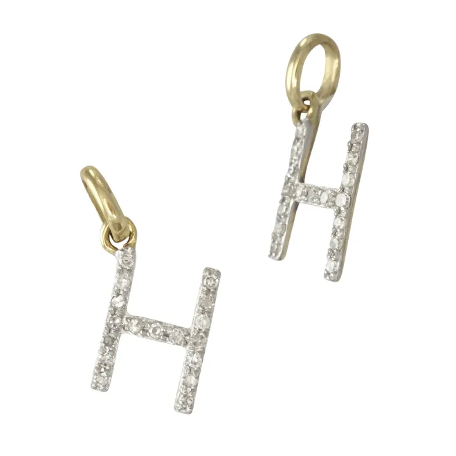 Mini Diamond Initial Necklace