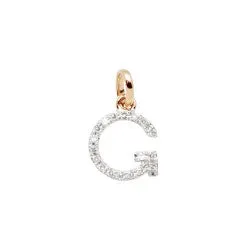 Mini Diamond Initial Necklace