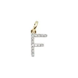 Mini Diamond Initial Necklace
