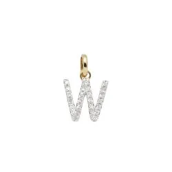 Mini Diamond Initial Necklace