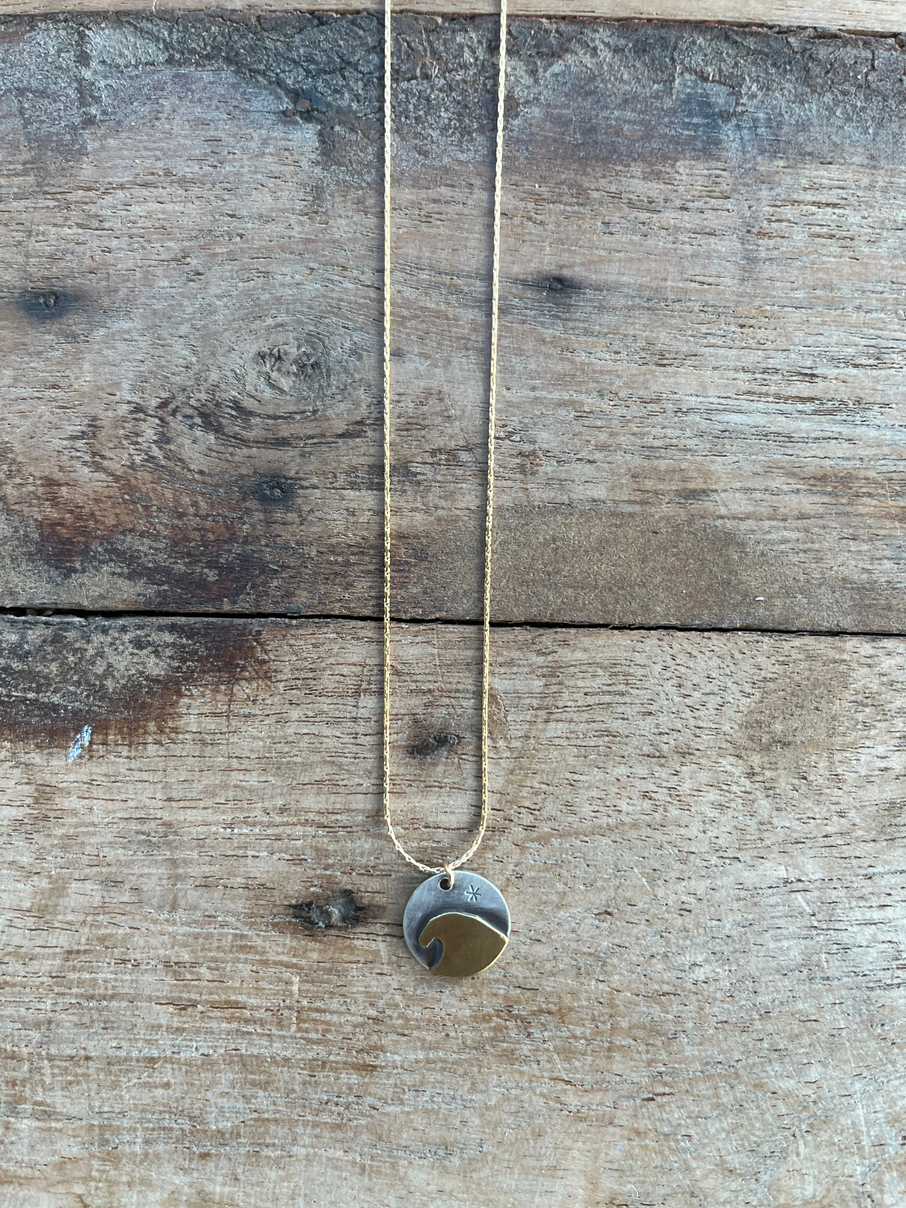 Mini Waves Lover Necklace