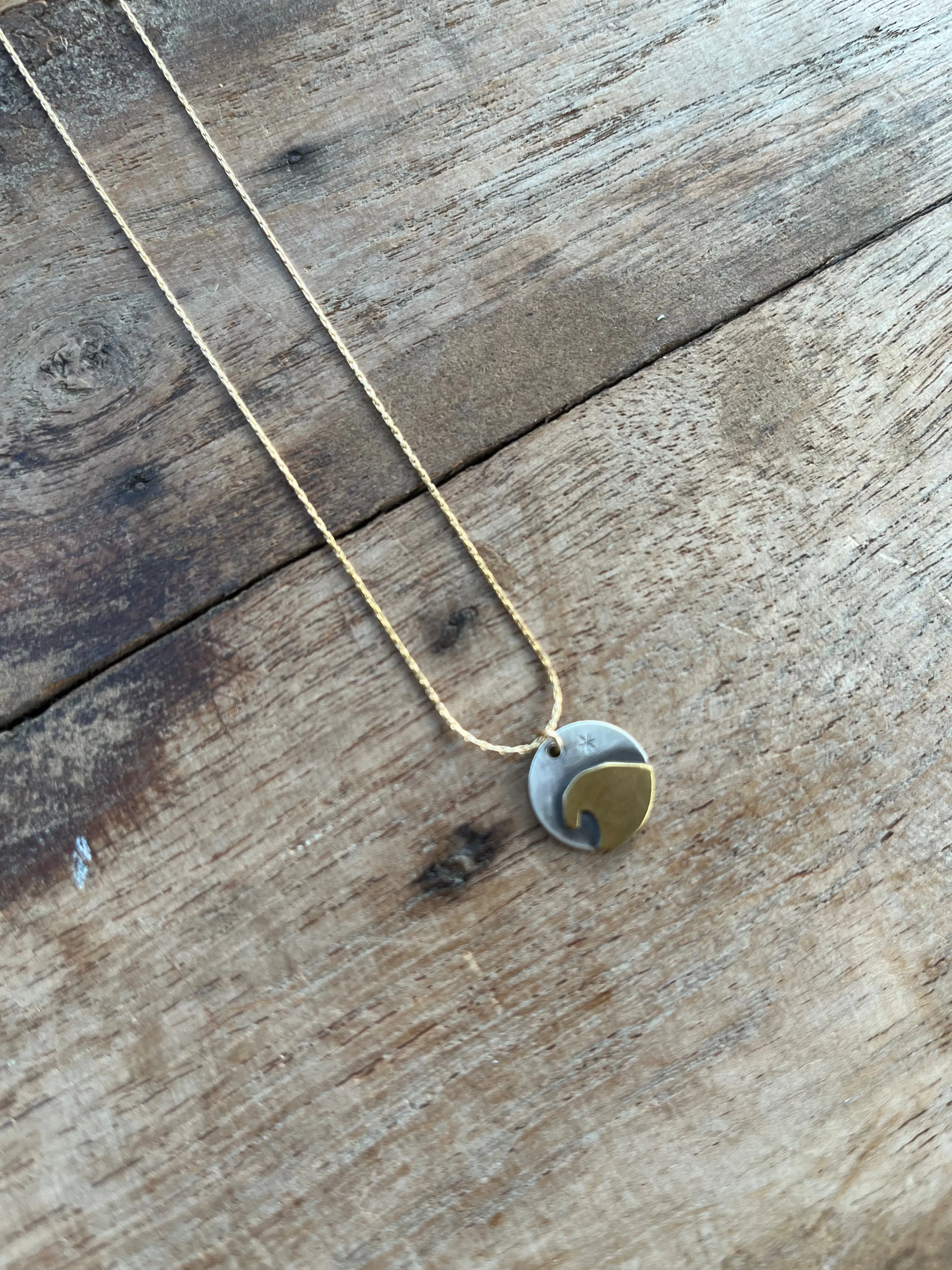 Mini Waves Lover Necklace