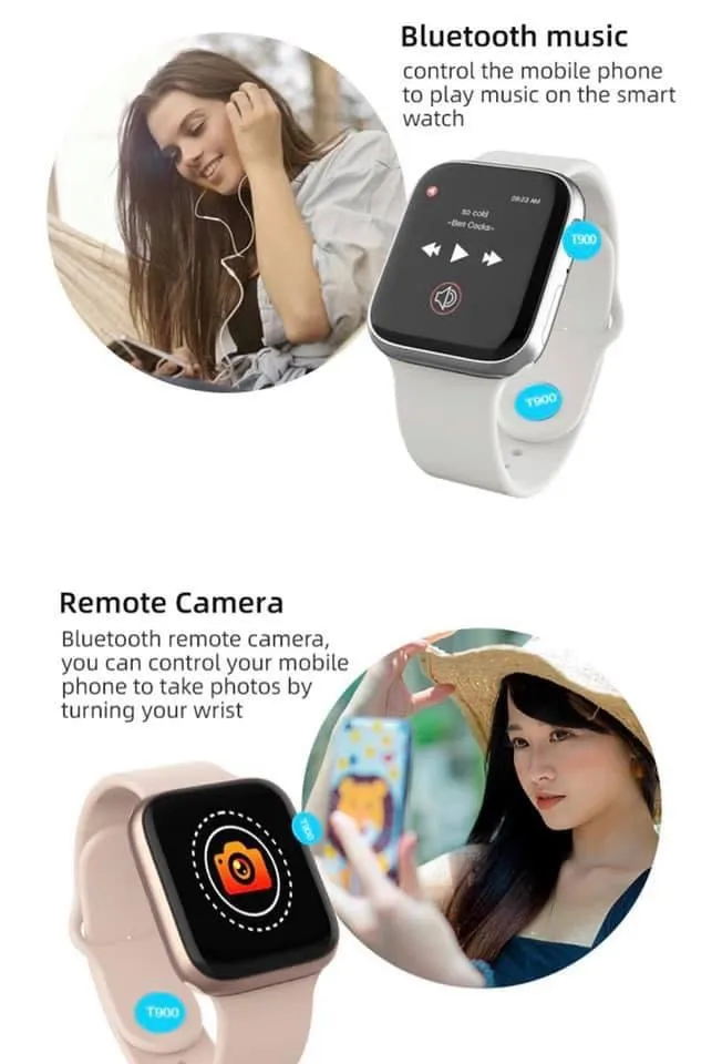 Multi compatible blue tooth watch